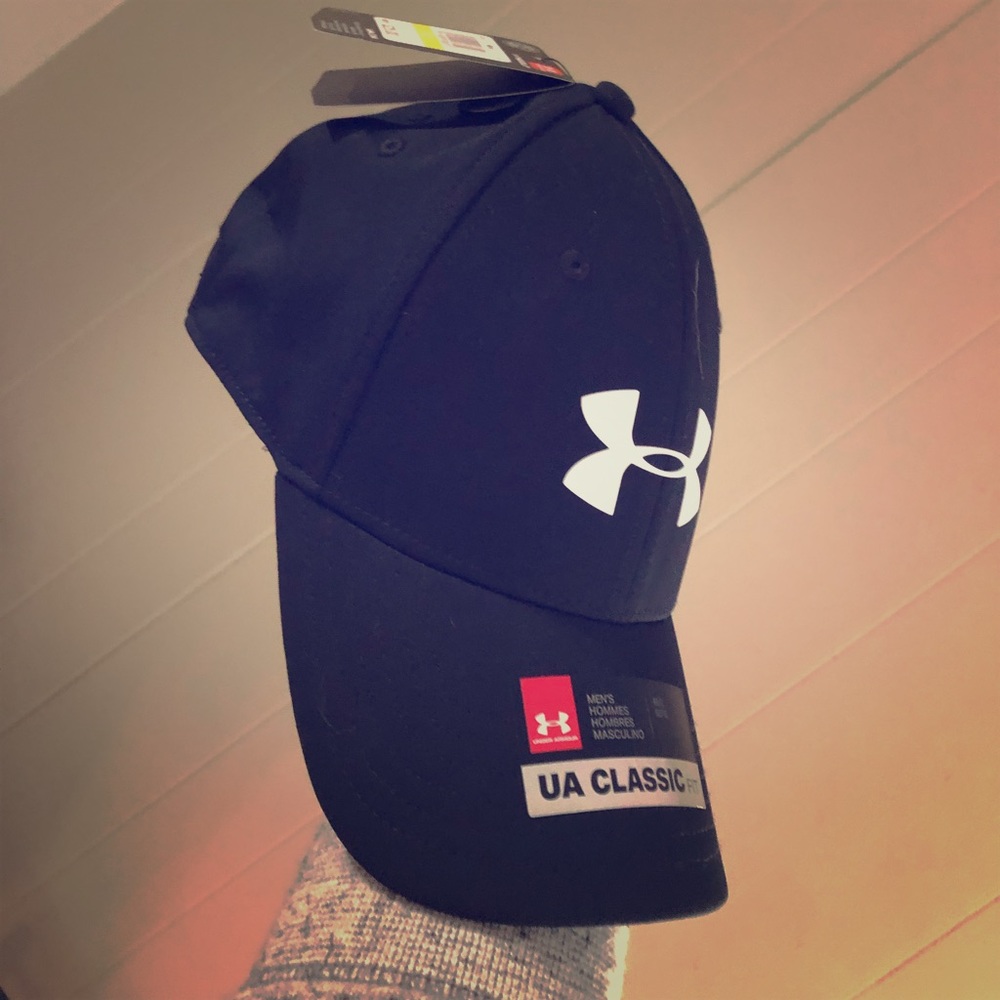 Under armor baseball hat